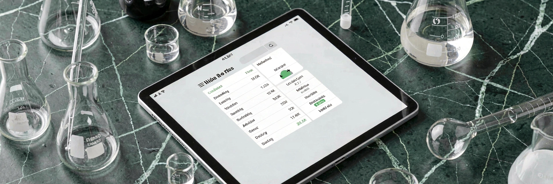 Laboratorní vybavení a digitální rozhraní